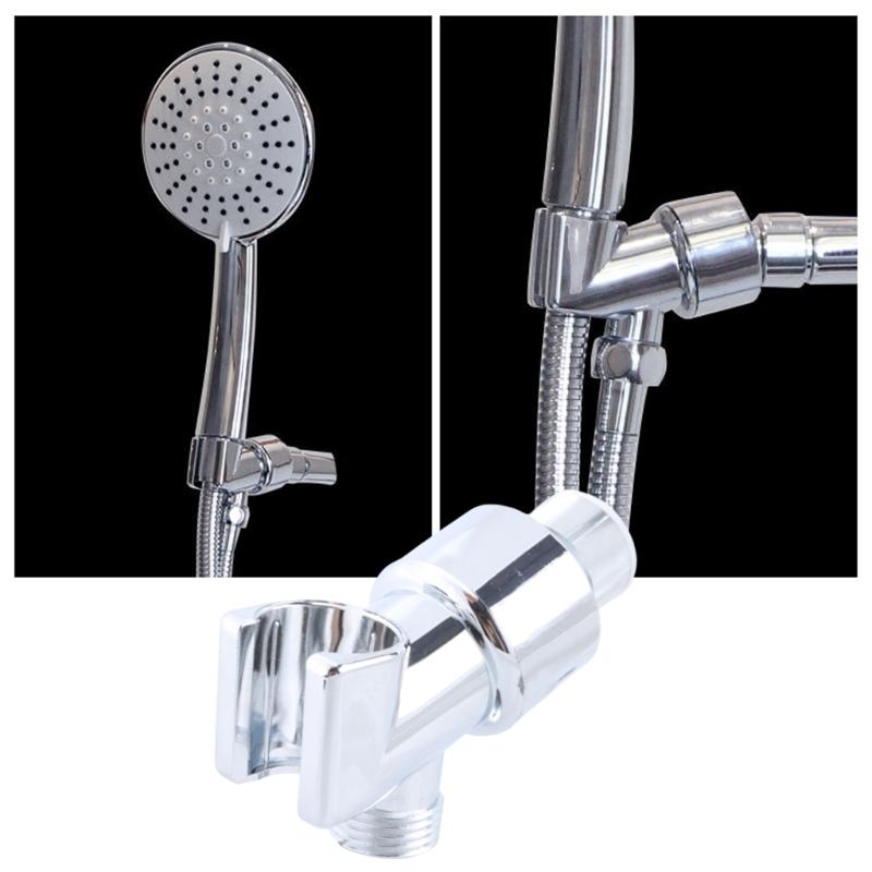 Adjustable Shower Wand Holder Replacement Shower Arm Mount Shower Head Holder for Handheld Shower Head Enduring