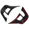 Authentic 3Pcs/Set Car Steering Wheel Decoration Cover Trim Sticker Fit For  2008 208 308 2014-2018