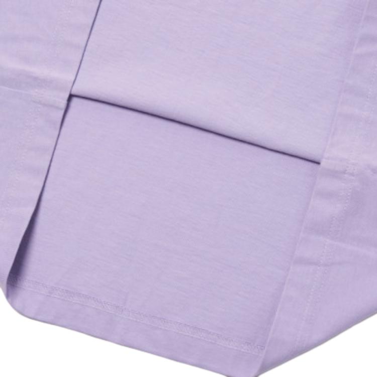 New MLB Short Sleeved Dresses Women's Purple 3FOP00423-07LDL