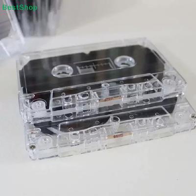 Transparent Blank Cassette Tapes - 30/45/60/90 Minutes Recording Audio Cassettes