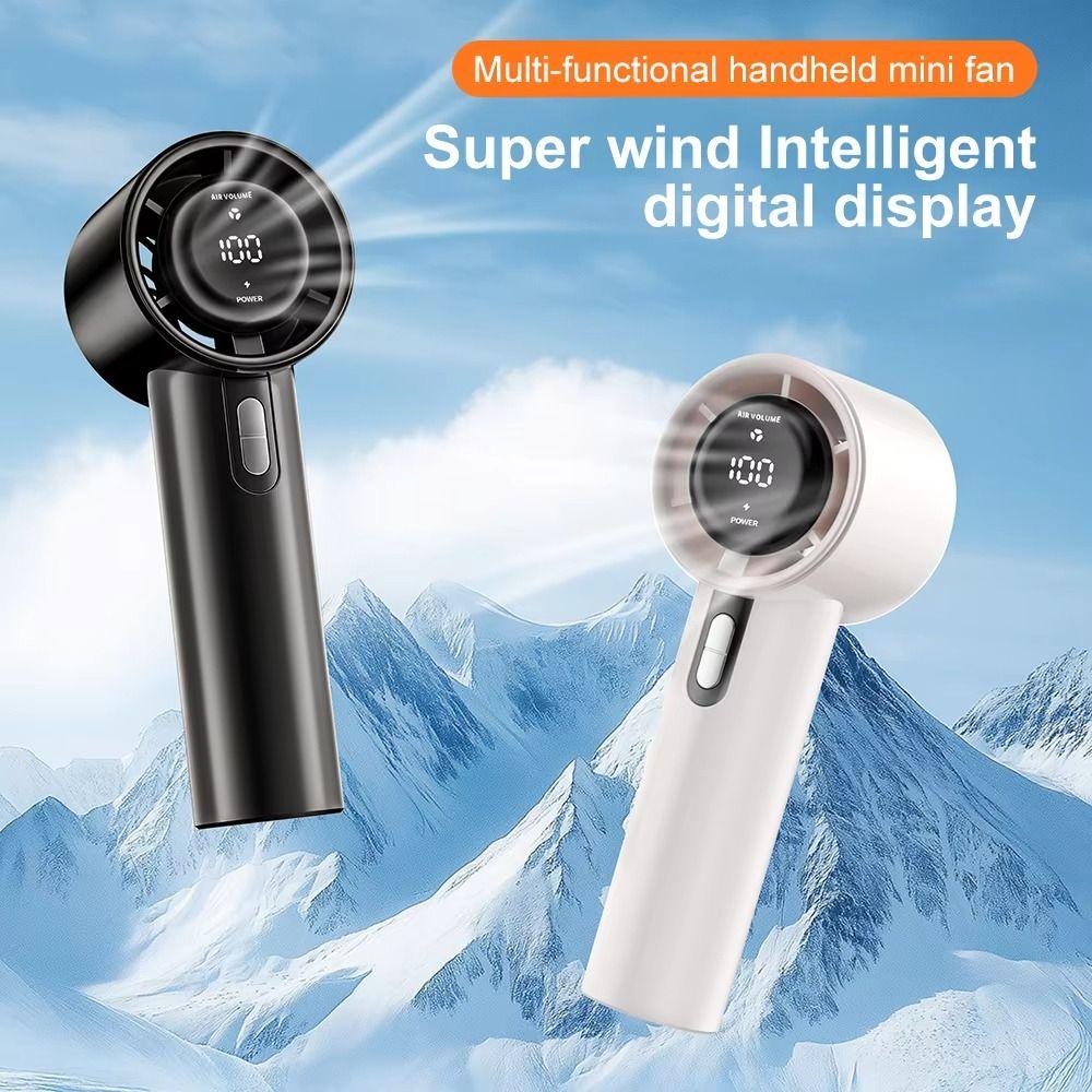 Ultra-Quiet Personal Cooling Fan Powerful Wind Cooling and Ice Pack Fan Small Electric Fan  Office
