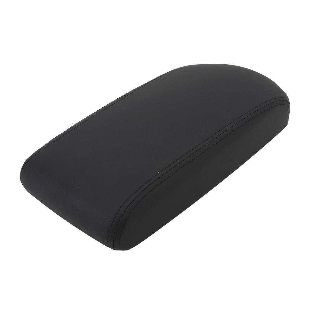 Mittelkonsole Armlehnenabdeckung Komfortstütze PU-Leder Mittelkonsole Abdeckungshaut für Altima 2013-2018 Schwarz