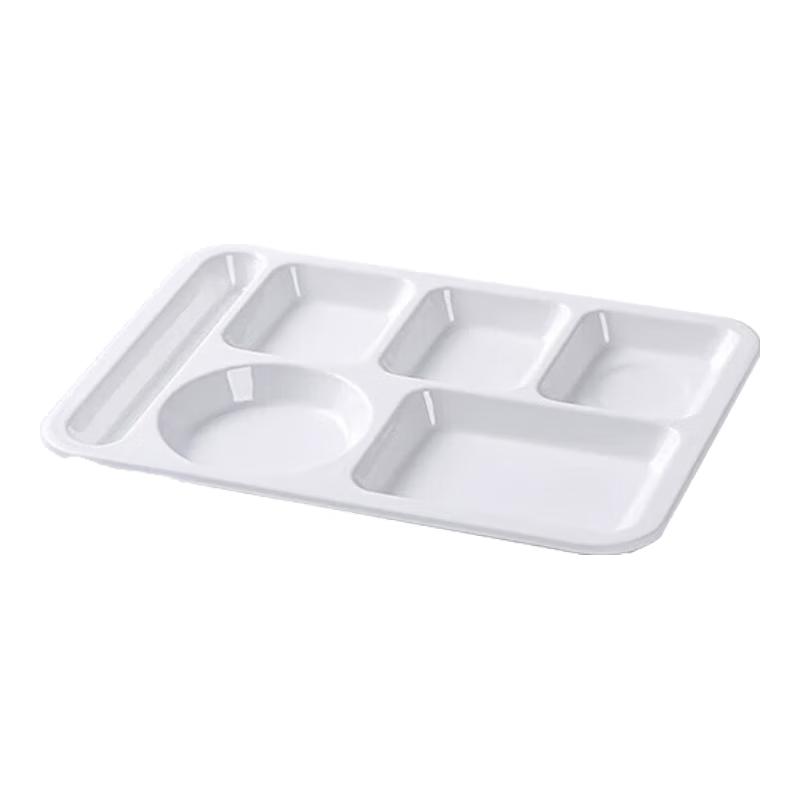 Kommerzielles Melamin 6-Fächer geteilte Servierschale