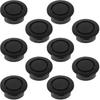 Universal Car Bumper Hole Covers 10 Pcs Waterproof Parking Sensor Caps for Front and Rear Bumper Truck Exterior Accessories 1.18X1.18X0.39In