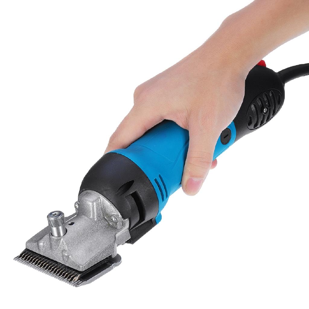 800W 6 Speed Electric Horse Hair Clipper Farm Animal Shearing Trimmer Shaver Cut Machine for Camel Goat Cow Horse Box