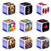 Game Squid Led Alarm Clock Multifunction 7 Color Change Digital Luminous Gift