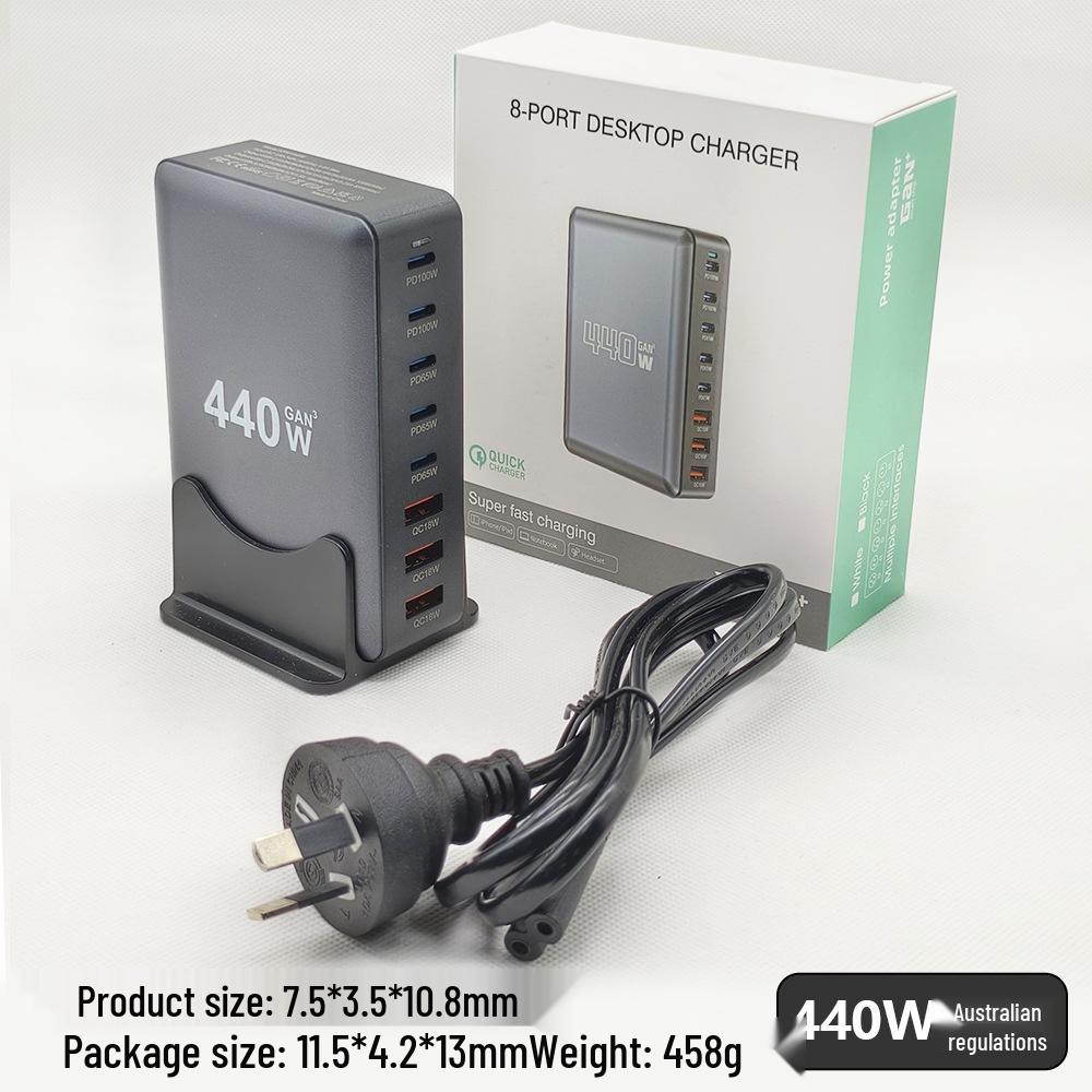Multi-Watt GaN Charger: 320W, 440W, 500W, 600W Desktop Charging Solutions