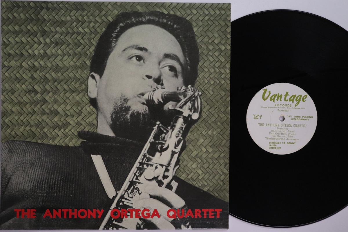Виниловая пластинка ANTHONY ORTEGA  Anthony Ortega Quartet FSR761 FRESH SOUND 1987 Испания Джаз Б/у