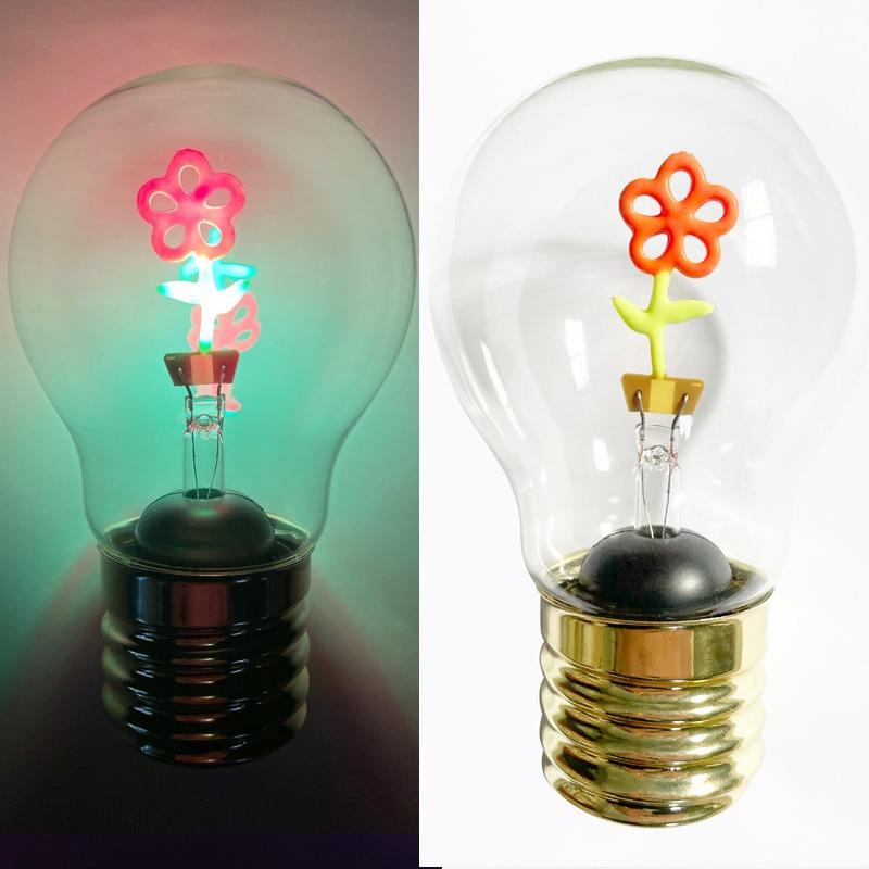 Fun Edison Creative Light Bulb Usb Portable 5v Energy-saving Flower Rechargeable Lighting Led Rainbow Decorative Lamp Atmosphere