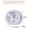 Plastic Tabletop Clock Cartoon Snooze Wake Up Clocks Creative Time Clocks  Children