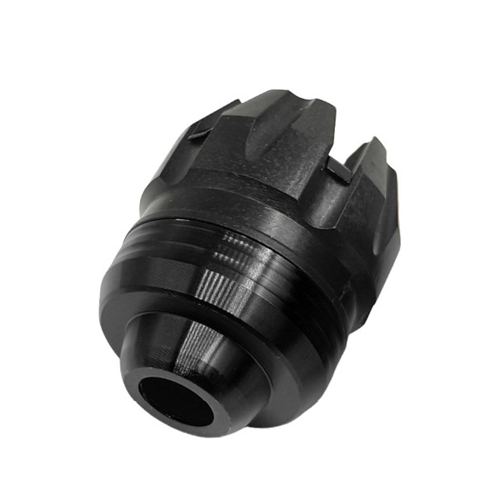 2 Stück Motorrad Aluminiumlegierung Gabel-Sturzbecher Stoßdämpfer-Schutz Gabel-Schleifer Anti-Kratz-Sturzschutz Universal