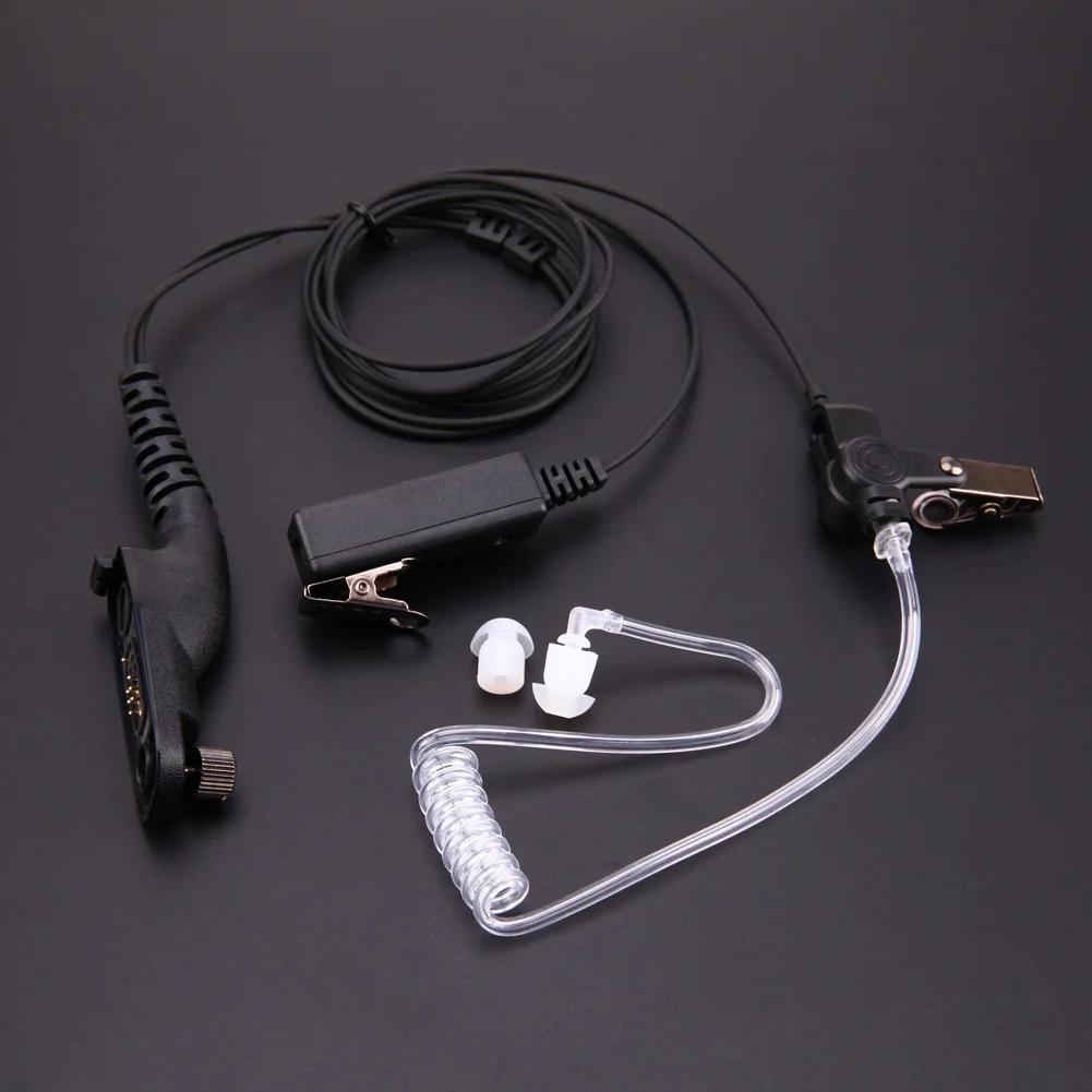 Air Tube Earpiece Headset PTT Mic Earphone for Motorola Xir P8268 P8668 APX6000 APX7000 APX2000 DP3400 DP3600 DP4400 DGP8050