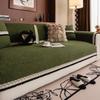 New Chenille Soft Sofa Cover With Lace For Living Room Non-Slip Sofas Towel Couch Covers L Shaped Corner Couch Seat Pad Modern