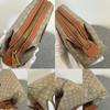 Used 【Beautiful Condition】Celine Pouch Macadam Cosmetic Pouch Accessory Case Beige cp408