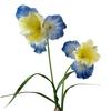 Oil Painting Iris Flowers, Fake Flowers, Simulated Flowers, Decoration, High-end Feeling, Realistic, Table Flower Arrangement, Simulated Bouquet