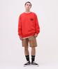 Avirex VARSITY LOGO CREW NECK SWEAT M 150 Orange 783-3932007 Men's