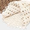 Cotton Crochet Shell Beanie Hat Breathable Hollow Out Knit Cap Summer Headwear  Daily Wear