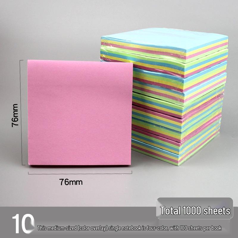 Sticky Notes for Students: Creative & Adhesive Memo Pads, Small Strips, Reusable, Self-Adhesive Labels