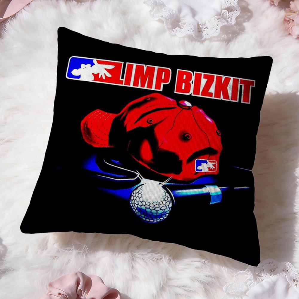 Band L-Limp BizkitS Cushion Cover Premium Comfort Reversible Pillow Cove -Two In One Design for Any Room & Car Interior