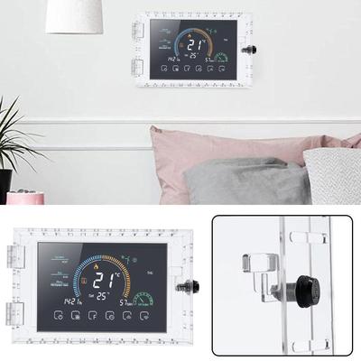 Acryl-Thermostat-Sperrbox mit Kombinationsschloss Große Klarsicht-Schutzabdeckung