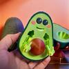 3D Printed Middle Finger Bad Avocado Funny Avocado Toys Middle Finger Statue Cute Avocado Home Decor Gifts For Your Friends