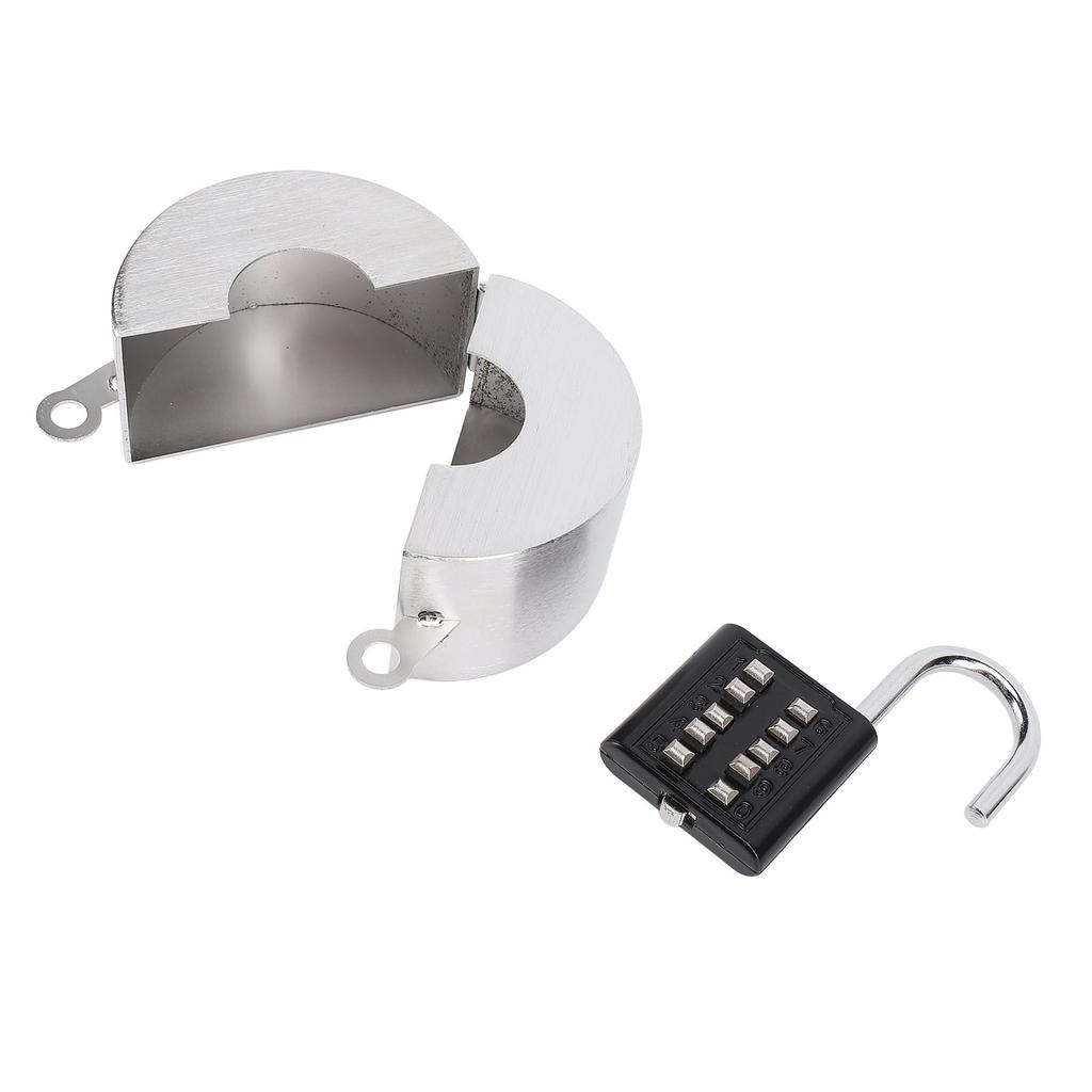 Außenhahn-Schloss Edelstahl Verhindert Wasserdiebstahl Wasserhahn-Schloss mit Zahlenschloss für