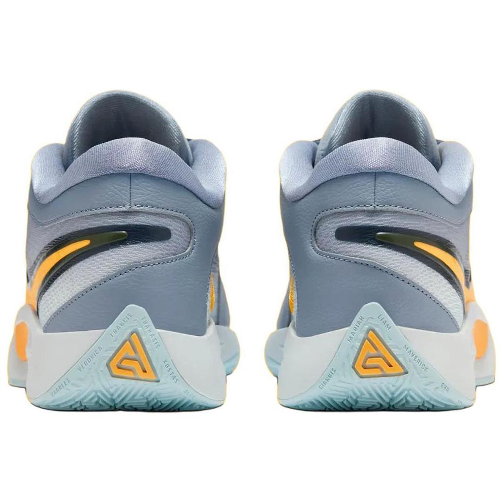 Nike Giannis Freak 6 Ashen Slate Laser Orange Unisex Sneakers Grey Armory-Navy Glacier-Blue FJ7792-400