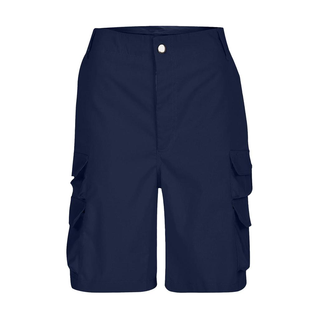 Pantaloncini Cargo Casual Leggeri da Uomo Resistenti Multi Tasche da Lavoro Cavallo da Cinque Pollici Utility Estivi da Esterno