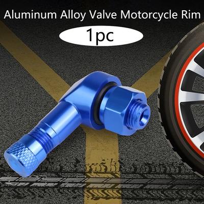 90° Motorcycle Valve Stems Leakproof Tire Accessory Cool Valve Motorcycle Rim For Rim Wheel Parts