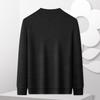 MONTAGUT Men's Casual Cotton Blend Long-Sleeve T-Shirt