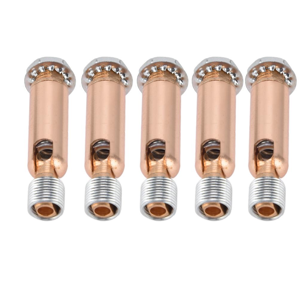 5Pcs M10 Sloped Ceiling Adapter for Ceiling Lamp Pendant Light Chandelier Track Suspension Accessories M10 External