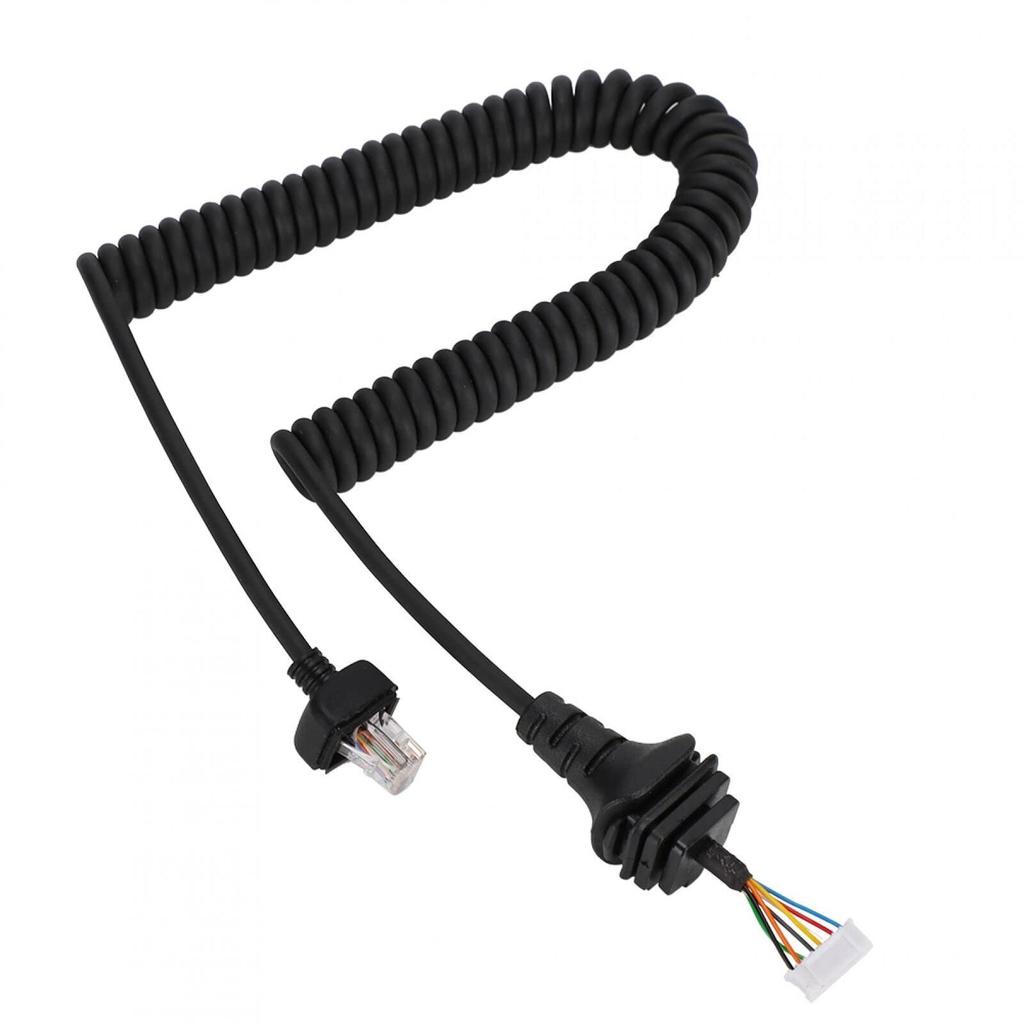 Replacement DIY Handheld Microphone Extension Cable for ICOM Radio Microphone 8-Pin HM-152 Walkie-Talkie