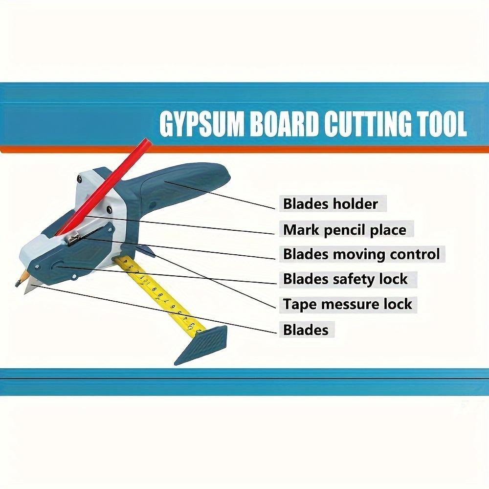 1set Gypsum Board Woodworking Hand Push Automatic Cutting Tool -Effortlessly Cut Plasterboard With This Professional Gypsum Board Cutter