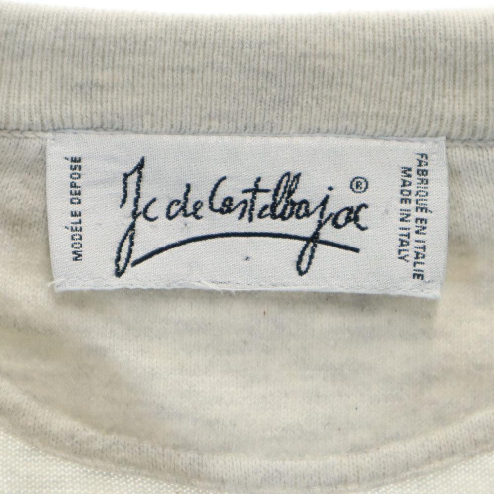 JC De CASTELBAJAC Made In Italy Looney Tunes Mark Anthony Long Sleeve Collared V-neck Sweater Men's Used