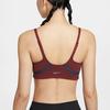Nike Dri-Fit Convertible One Series Quick-Dry Soft Low-Intensity Support Sports Bra Women Underwear Dark-Team-Red HF5367-619