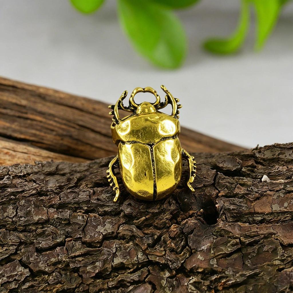 Europees-Amerikaans Retro Insect Ontwerp Verstelbare Ring: Trendy, Veelzijdig en Casual.