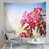 Spring Flowers Tapestry Green Grass Swing Tapestry Natural Scenery Tapestry Art Tapestries Home Living Room Bedroom Dorm Decor