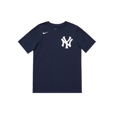 T-Shirt New York Yankees Logo Print Crew Neck Short Sleeve American Vintage Kids Tops Navy-Blue 3Z3B7SATY-NYY