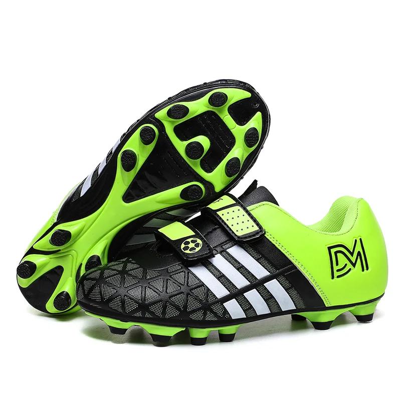 Kids Football Boots Society Soccer Shoes Original Sneaker Children Cleats Professional Training Top Quality Indoor Football Shoe