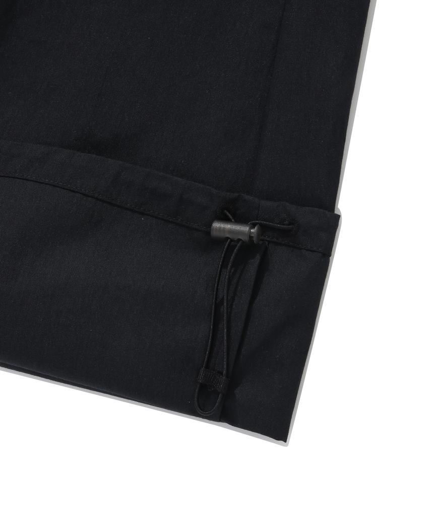 Covernat Woman Collared Zipper Dress Black