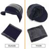 Men Winter Warm Set Classic Plush Fur Lined Winter Hat Male Outdoor Keep Warm Fashion Hat Cap