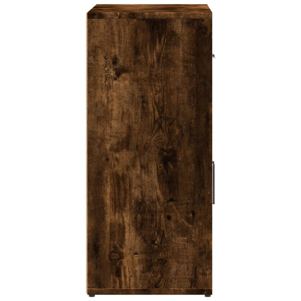 Sideboards 2 Pcs Smoked Oak 60 X 31 X 70 Cm Particleboard