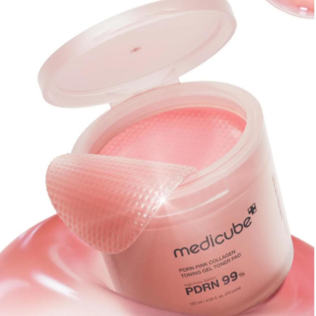 Medicube PDRN Pink Collagen Gel Pad 100pads