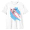 Men's Trans Not Threat T Shirt  Pure Clothing Humor Short Sleeve Round Collar Tees Gift Idea T-Shirt