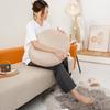Japanese Style Soft Cloud Lumbar Pillow Waist Support Cushion for Car Office Home