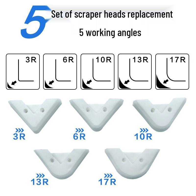 Multi-Functional Grout & Glue Removal Tool
