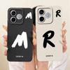 New Fashion Letter Phone Case For Honor 600 Lite 5G Honor600 Soft Silicone Cases For Honor 600 600Lite Shockproof Covers Bumpers