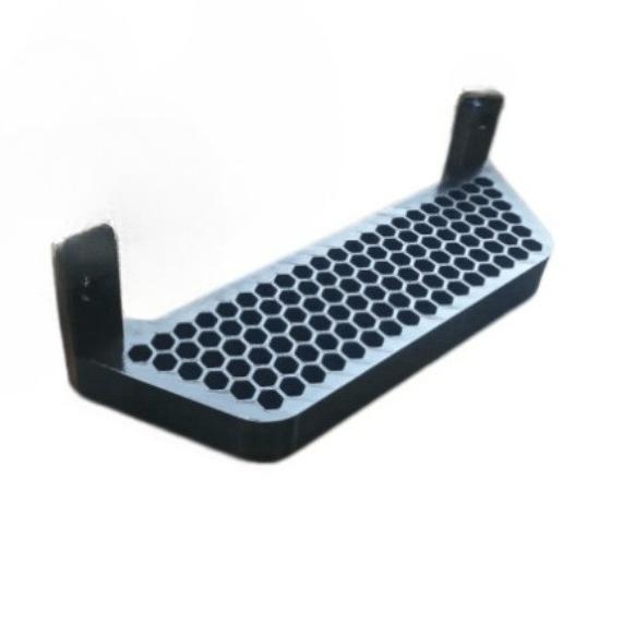 Workshop Workbench Screwdriver Storage Stand, Wall‑Mounted Hex Hole Screwdriver Holder for Garage Tool Organization