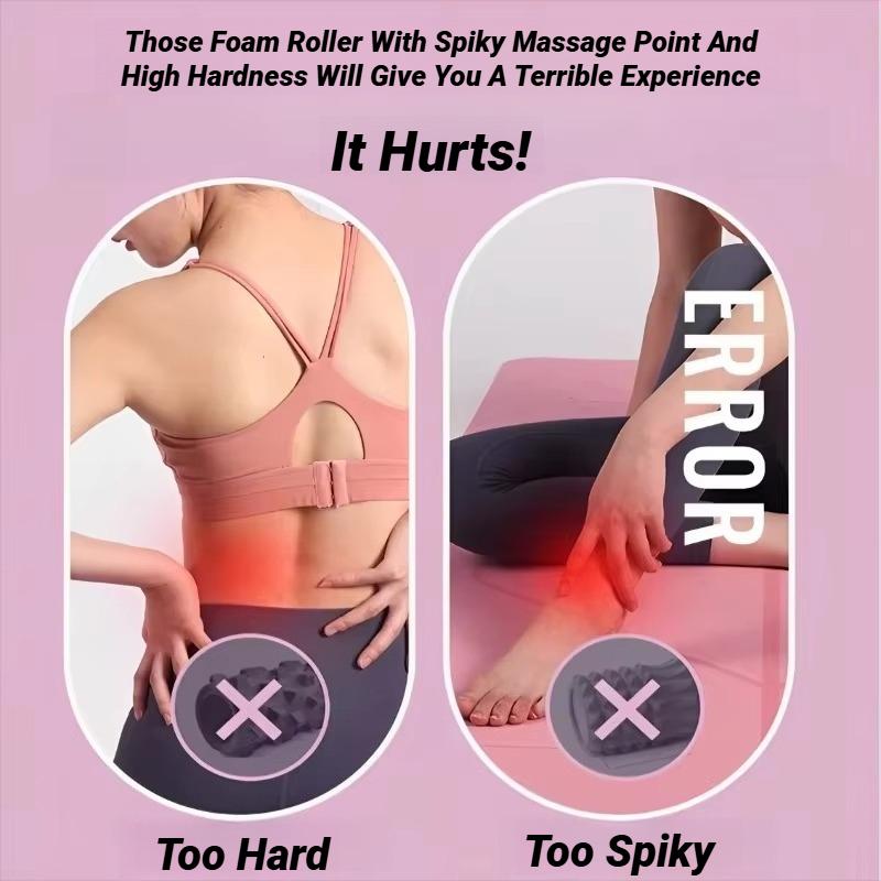 Durable And Safe 3D Diamond Foam Eva Massage Roller Hollow Yoga Column Fitness Equipment For Muscle Physiotherapy And Sports Rehabilitation Rolle