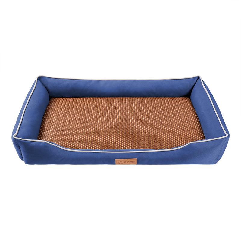 Oxford Cloth Dog Mat: Cool, Thickened Cushion for Spring & Summer